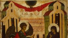 Tihvinska Bogorodica sa arhanđelima Mihailom i Gavrilom