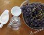 Recepti za konzerviranje grožđa u sirupu Kako konzervirati grožđe u sirupu
