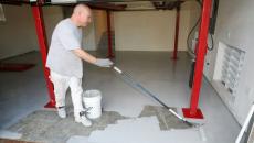 Kako napraviti podove u garaži od betona ili drveta