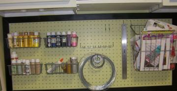 Izrađujemo vlastite garažne ploče i stalke za alat Kako organizirati skladištenje alata